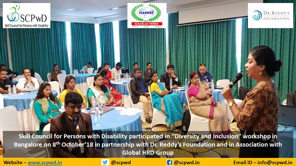 Diversity and Inclusion” workshop in Bangalore - Oct'18
